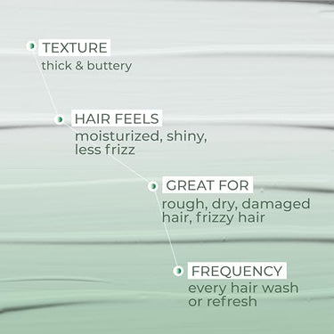 Ashba Botanics Leave-in Conditioner for Frizzy, Wavy & Curly Hair | Hair Cream For Men & Women | Moisturizes, Protects, Nourishes & Adds Shine to Dry & Damaged Hair | Silicone Free (50, millilitre)